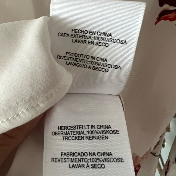 Joie blouse white nadal floral print - Size XS - Picture 10 of 10